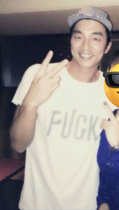 Ra On Twitter RT Gongyoosimp GONG YOO WEARING A SHIRT THAT SAYS FUCK THAT S HOT TO ME