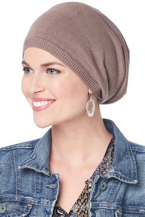 Slouchy Soft Hat Cancer Beanie Cap Serendipity Chemo Cap For Women