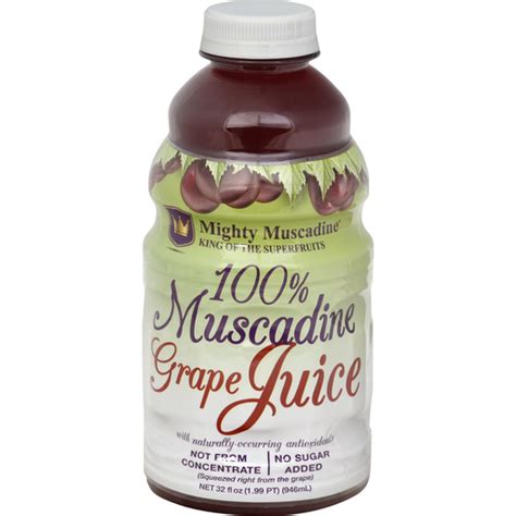 Mighty Muscadine Juice 100% | Grape | Ingles Markets