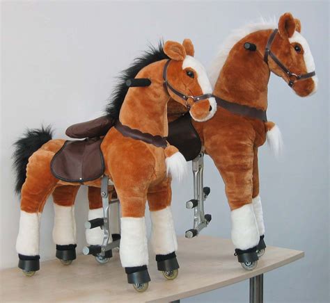 Ufree Horse Action Pony Ride On Toy Mechanical Moving Horse Giddyup