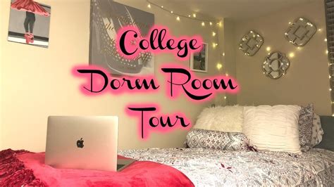 College Dorm Room Tour 2018 Youtube