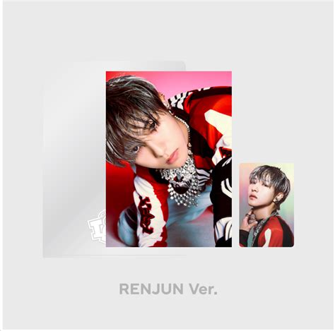 Ktown U Nct Dream Postcard Hologram Photo Card Set Renjun G