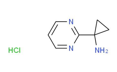 1 Pyrimidin 2 Yl Cyclopropan 1 Amine Hydrochloride CAS No 1215107