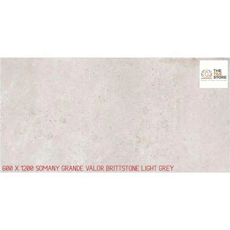 Somany 600 X 1200 Somany Brittstone Light Grey Manufacturer From Chennai