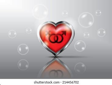 Red Heart Icon Sex Stock Vector Royalty Free 214456702 Shutterstock