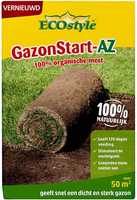 Ecostyle Gazonstart Az Organische Gazonmest Geeft Dagen Voeding