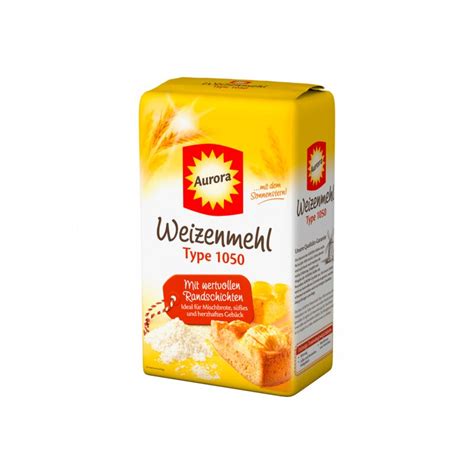 Aurora Weizenmehl Type 1050 1kg Lebensmittel Versand Eu Food Onli