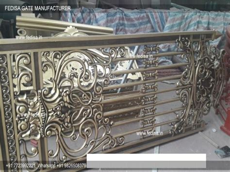 An Ornate Metal Gate Is Being Worked On