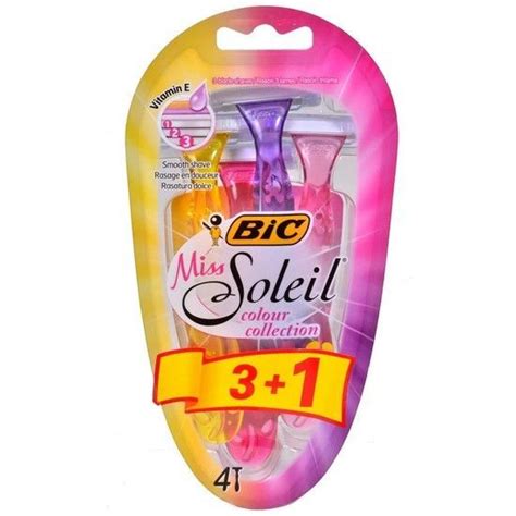 Aparat De Ras Lame Bic Miss Soleil Colour Collection Buc Set