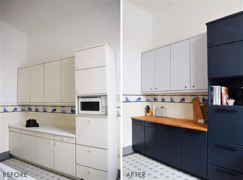 Paint Formica Cabinets Before And After