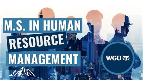 Introducing The New Wgu Master Of Science In Human Resource Management