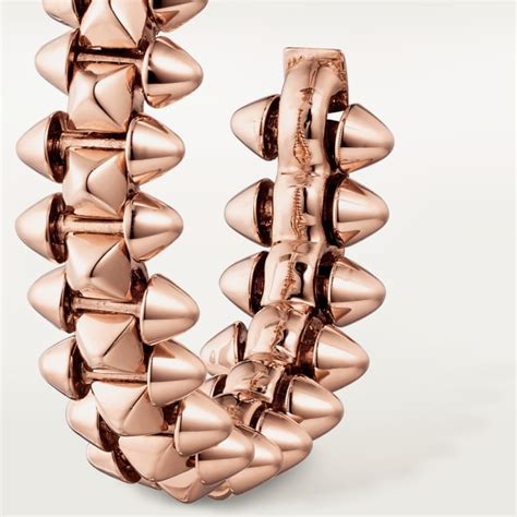 Crb Clash De Cartier Earrings Small Model Rose Gold Cartier