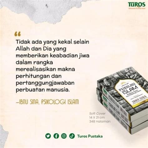 Jual Buku Psikologi Islam Ibnu Sina Turos Ori Shopee Indonesia