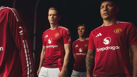 Man Utd Unveil New Home Kit For 2024 25 Season