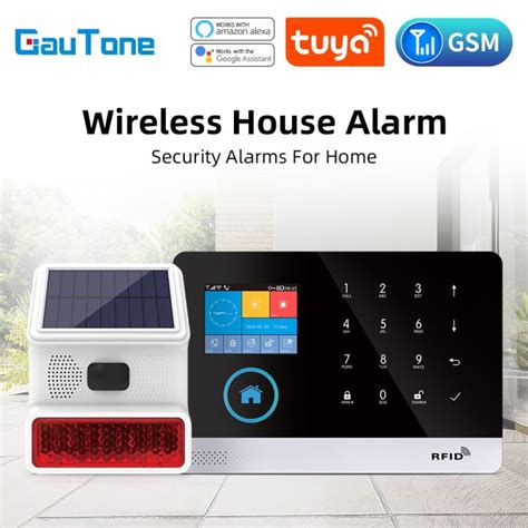 Lz Gautone Smart Home Wifi Gsm Alarm System For Home With Motion