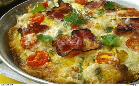 T Stovinov Frittata Recept Toprecepty Cz