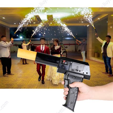 Cold Pyro Gun Hand Held Shooter Ignition Party Stage Fountain Fireworks