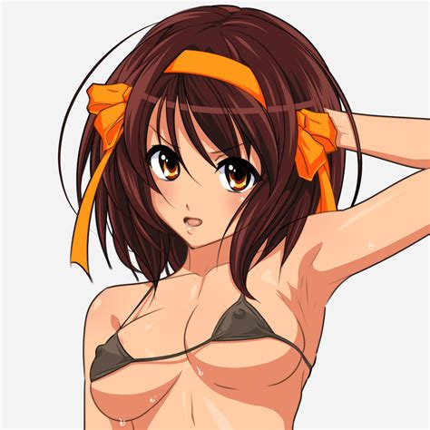 Suzumiya Haruhi Suzumiya Haruhi No Yuuutsu Drawn By Rahime Danbooru