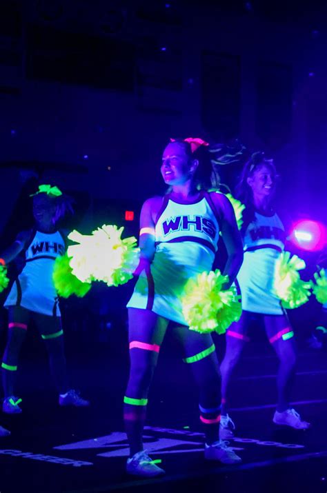 Student Talents Shine At Annual Blacklight Pep Rally Westwood Horizon