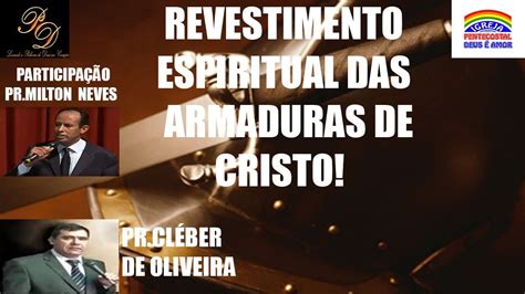 Revestimento Espiritual Das Armaduras De Cristo Pr Cl Ber De Oliveira