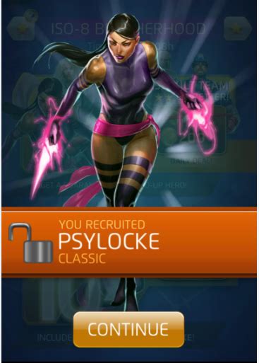 Marvel Puzzle Quest Champion Rewards Psylocke Darelothree