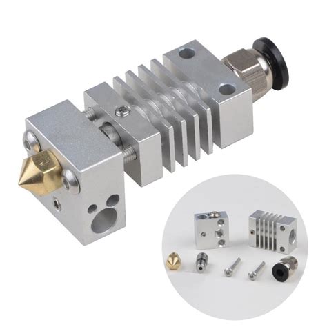 All Metal Hot End Upgrade Kit With Titanium Heat Break Stelltron
