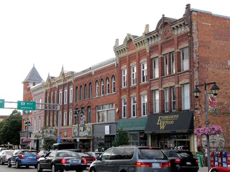 Splendid Historic Buildings Ontario Street Stratford Ontario Canada