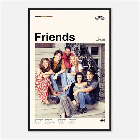 Friends Movie Poster Friends Print Series Poster Citiesbox