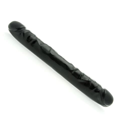 Black Double Dildo Double Ended Dildos The Dildo Warehouse