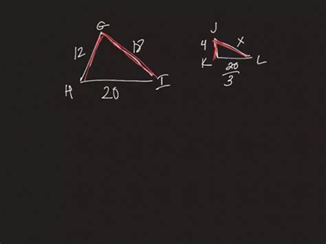 SOLVED Find The Unknown Length X Or Y In The Following Pairs Of Similar