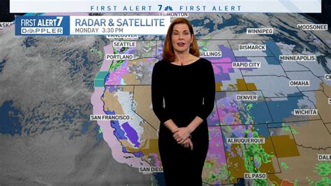 Dagmar Midcap’s Evening Weather Forecast For Feb 13 2023 Nbc 7 San Diego