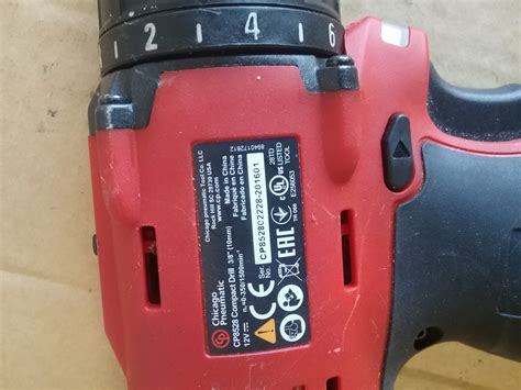 Clearance Chicago Pneumatic Cp8528 Pack Cordless Drill Redblacktools In Stock