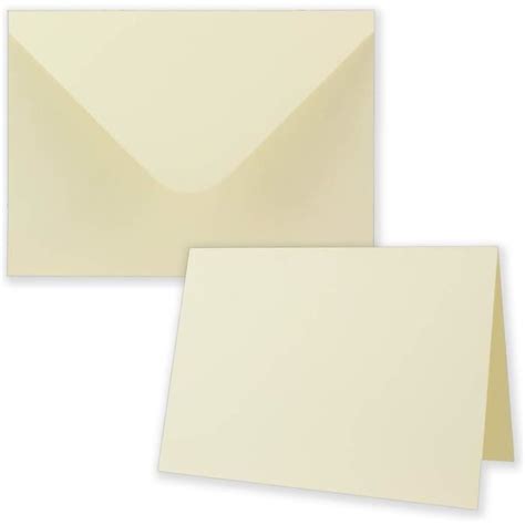 Lot De Cartes D Invitation Pliantes Avec Enveloppes Plus Grandes