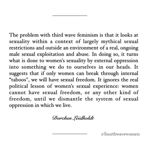 There S No Such Thing As Sexual Freedom Under Patriarchy R Feminism