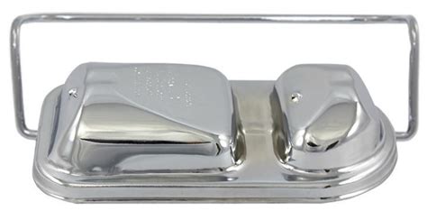 Chrome Steel Master Cylinder Cover W 1 Bail Mopar Dodge Crysler Plymouth 71 79 Ebay