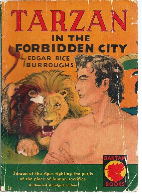 Tarzan In The Forbidden City By Edgar Rice Burroughs Paperback