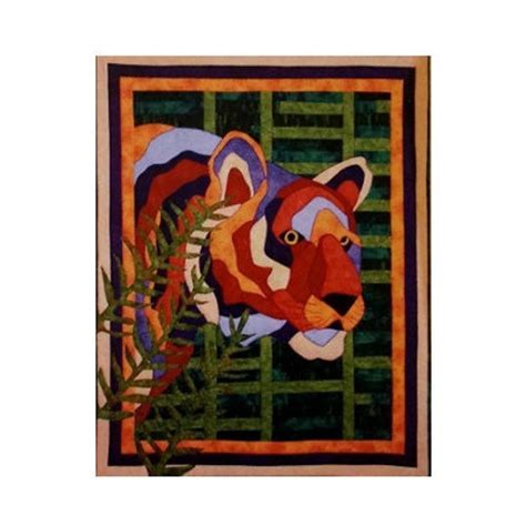 BJ Designs & Patterns Tobias Tiger Applique by BeaverheadSupplies