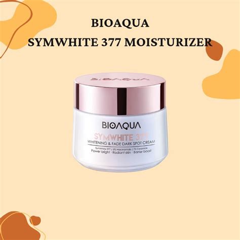 Jual BIOAQUA Moisturizer SymWhite 377 Whitening Fade Dark Spot Cream