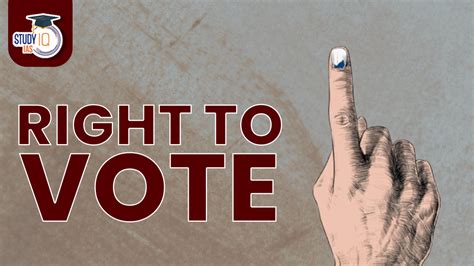 Right To Vote Constitutional Provisions Voting Rights For Women