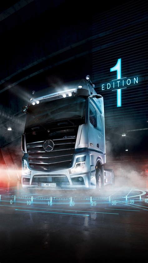 Mercedes Benz Actros 4K Ultra HD Mobile Wallpaper Mercedes Benz Trucks