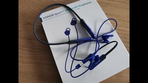 HONOR Sport Bluetooth Earphones-- Unboxing y review (sencilla) - YouTube