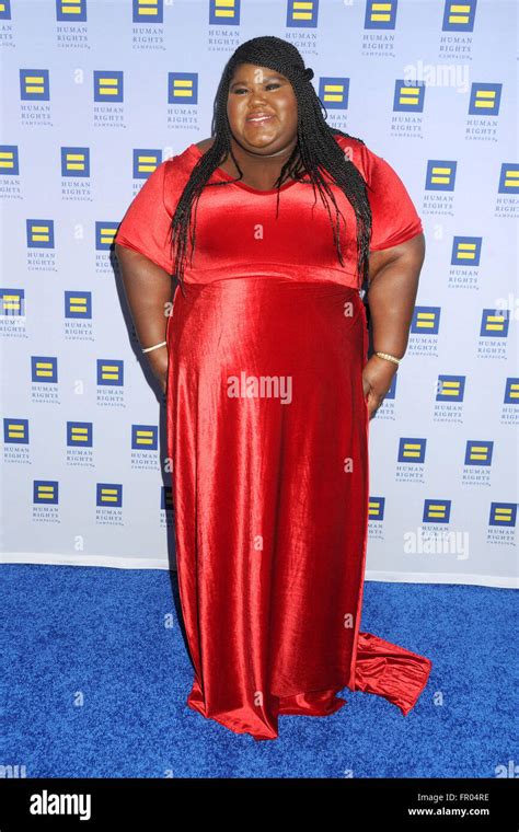 Gabourey Sidibe 2016 Human Rights Campaign Los Angeles Gala Dinner Hi