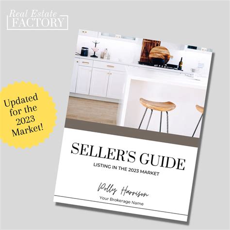 Real Estate Seller Guide For Sellers And Agents INSTANT Etsy