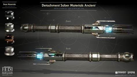 Kurt Klockau Jedi Survivor Detachment Lightsaber Textures