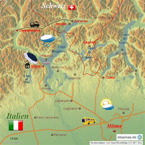 Lago Maggiore Map