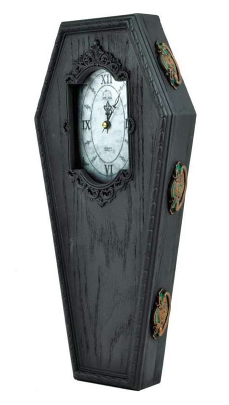 Victorian Gothic Coffin Wall Clock Creative Ads And More