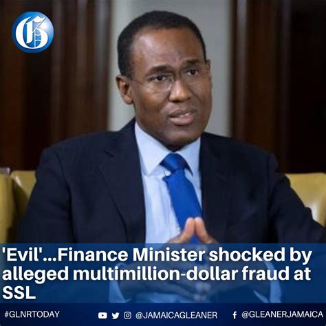 Jamaica Gleaner On Twitter Finance Minister Dr Nigel Clarke Says He