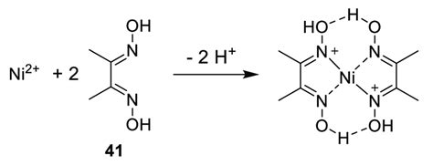 Structure Of Dimethylglyoxime And Nickel Dimethylglyoxime Complex [179] Download Scientific