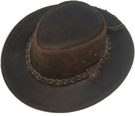 Lesa Collection Outback Brown Leather Cowboy Western Australian Style