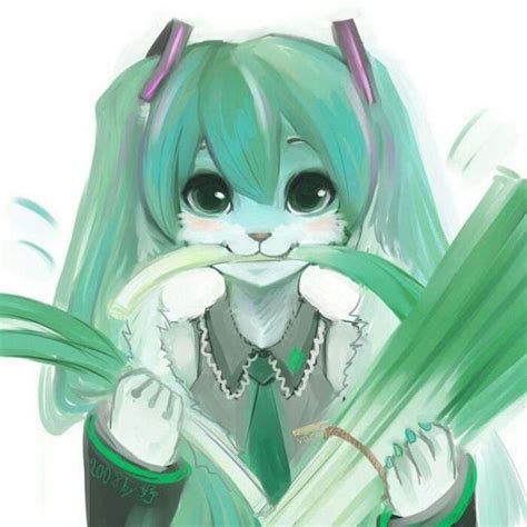 Furry Hatsune Miku Miku Hatsune Amino